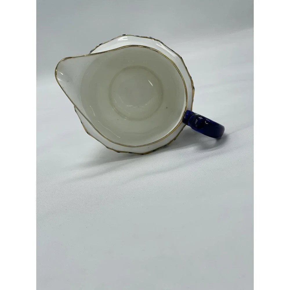 Vintage e Hughes &‎ Co Fenton Creamer Staffordshire Eusancos China England
